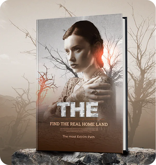 Professional cover designer creating a book cover